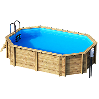 Сборный деревянный бассейн BWT Tropic Octo 510