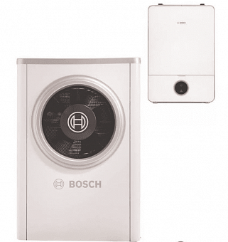 Тепловой насос воздух вода Bosch 7000i AW без бака ТЭН 9 кВт