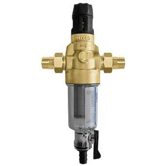 Фильтр для холодной воды с прямой промывкой и редуктором давления Protector mini C/R HWS