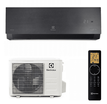 Сплит-система инверторного типа Electrolux Enterprise Super DC EACS/I-HEN-BLACK/N8_24Y комплект