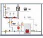 Погружной термостат TC для автоматического регулирования котла или бойлера